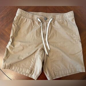 Vuori Men’s Khaki Ripstop Shorts